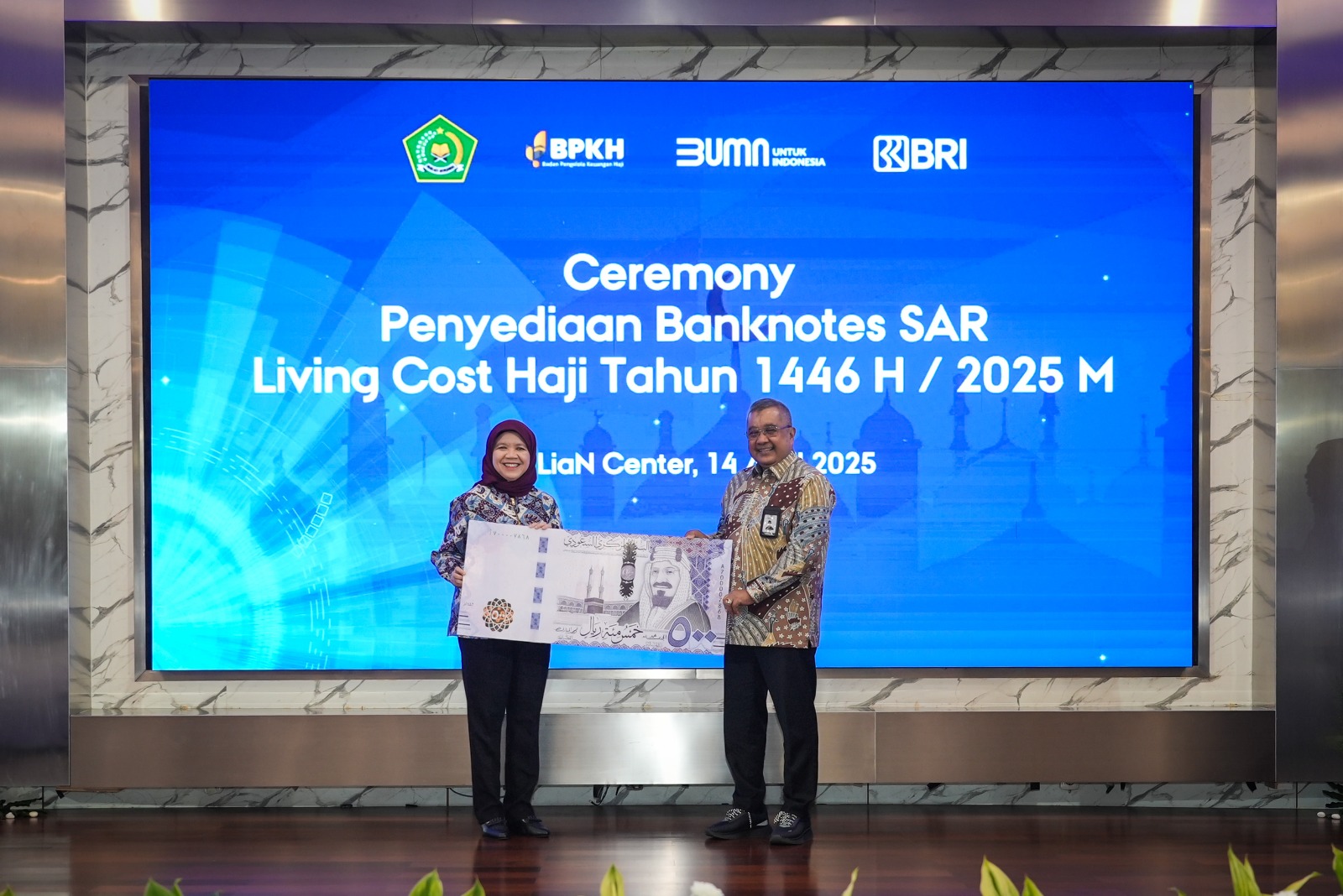 BRI Sediakan Banknotes Living Cost Jemaah Haji 2025