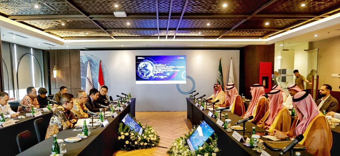 Jalin Sinergi Global, Menteri Perindustrian dan Sumber Daya Mineral Arab Saudi Kunjungi MIND ID 