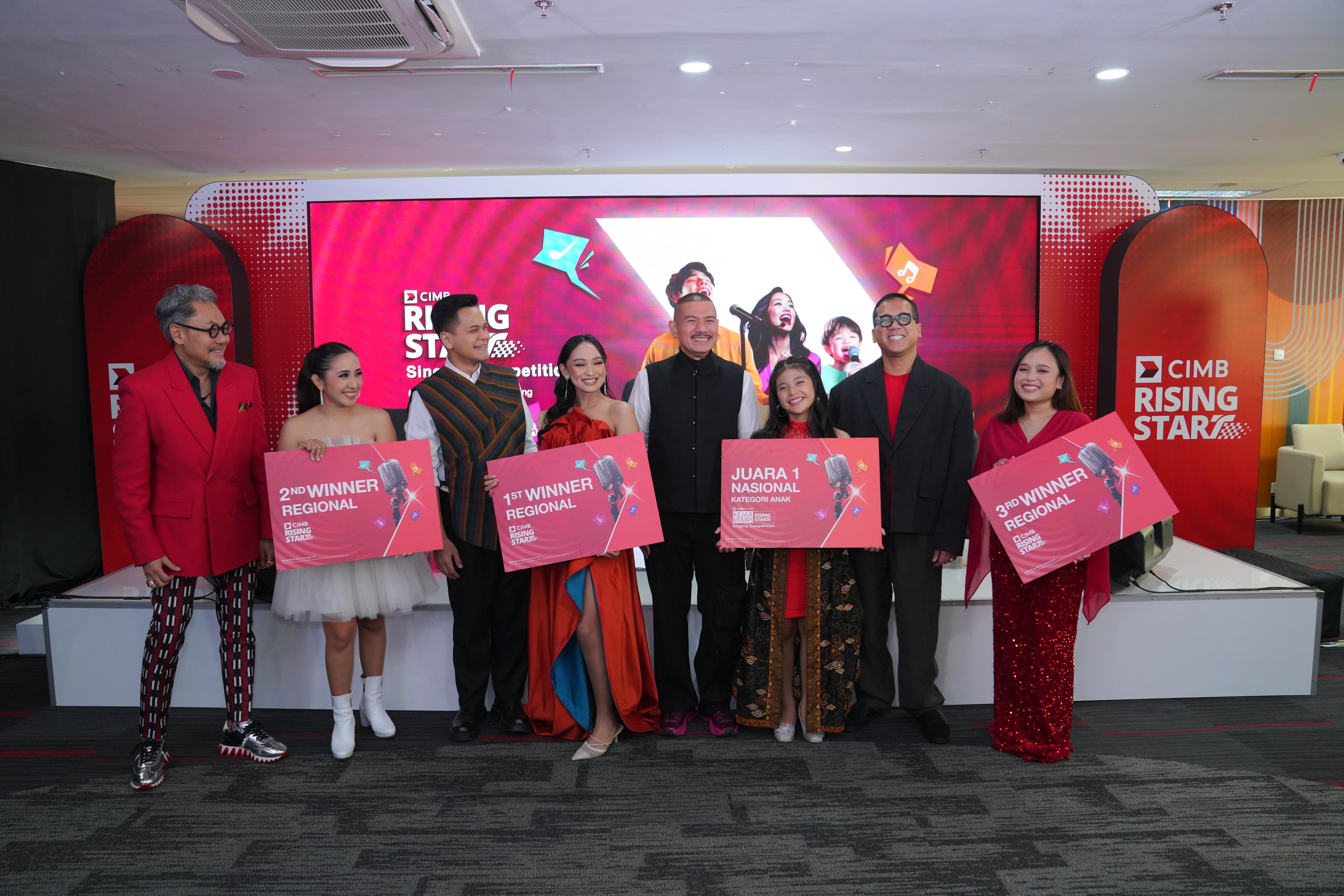 CIMB Niaga Umumkan Tiga Bintang Baru ASEAN di Kejar Mimpi Rising Start 2025