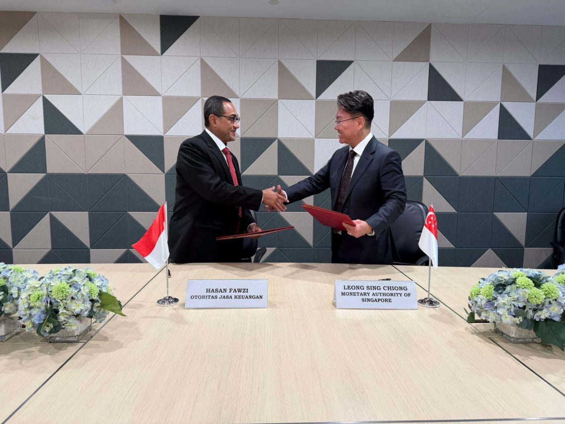 OJK Gandeng MAS Perluas Kolaborasi Fintech, AI, dan Aset Keuangan Digital