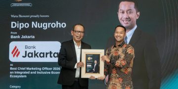Perkuat Pemasaran Inovatif dan UMKM, Bank Jakarta Sabet Best CMO Award 2026