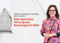 Bukti Nyata Diversity, Direktur Keuangan Bank Jakarta Sabet Apresiasi Perempuan Berpengaruh 2026