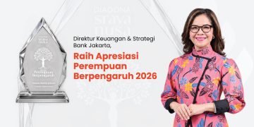 Bukti Nyata Diversity, Direktur Keuangan Bank Jakarta Sabet Apresiasi Perempuan Berpengaruh 2026
