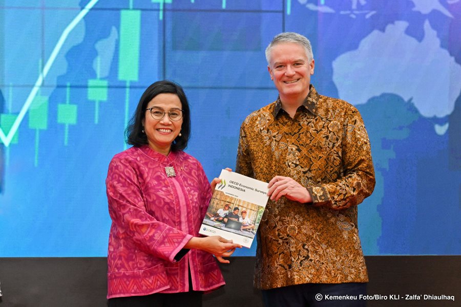 Indonesia Tunjukkan Komitmen Ekonomi pada Peluncuran Survei Ekonomi OECD 2024