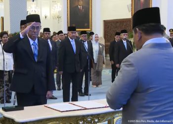 Presiden Lantik Dewan Komisioner LPS Periode 2025 – 2030, Anggito Resmi Gantikan Purbaya
