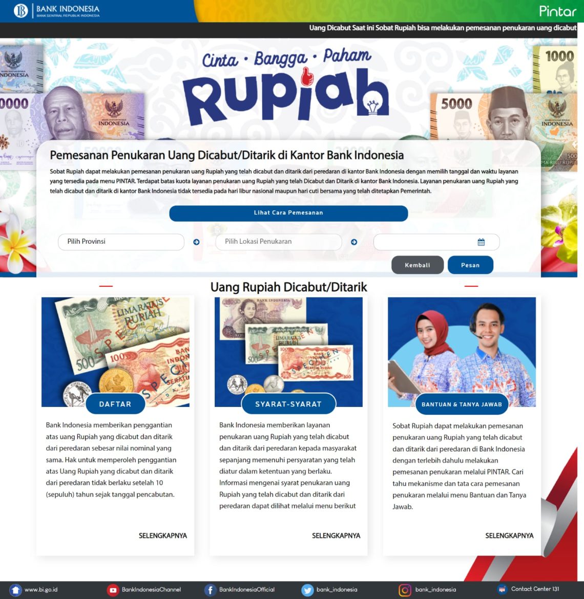 Aplikasi PINTAR Bank Indonesia Luncurkan Dua Layanan Baru