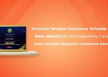 Terapkan GCG Pruden, Bank Jakarta Sabet Penghargaan Gold Regulatory Compliance 2026