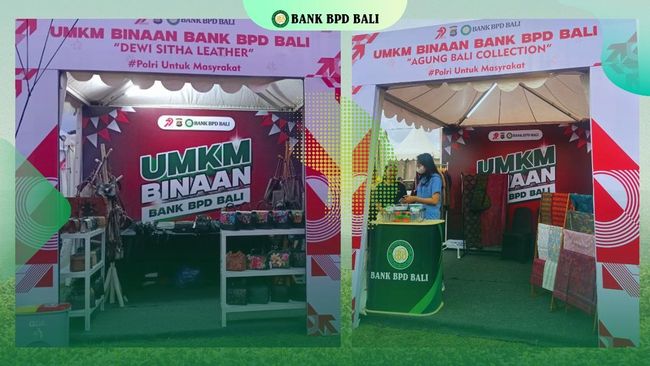 Dukung UMKM Lokal, BPD Bali Hadirkan Produk Unggulan di HUT ke-79 Bhayangkara