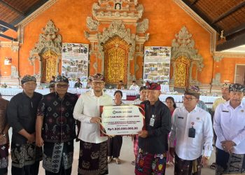 Dukung Ekonomi Kerthi Bali, Bank BPD Bali Bangun 24 Rumah Baru dan Renovasi 20 Hunian Warga