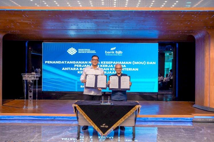 Fokus SDM Unggul, bank bjb Gandeng Kemenaker Dorong Daya Saing Industri