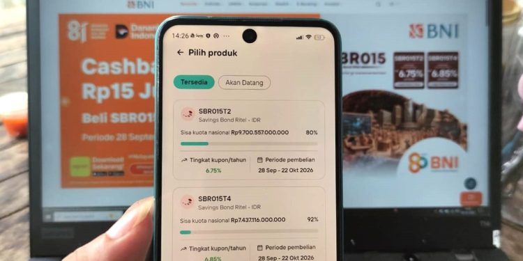 Tawarkan Bunga hingga 6,85 Persen: BNI Pasarkan SBR015 Berhadiah Cashback Rp15 Juta via Wondr
