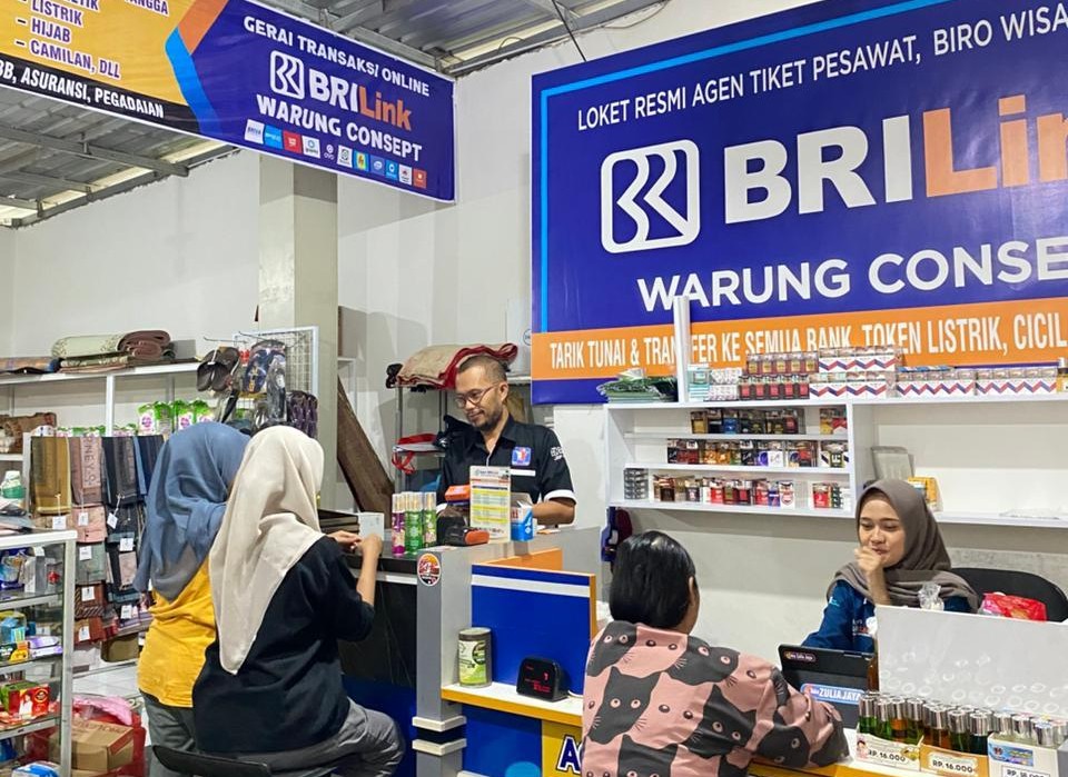 Tumbuh Bersama BRI, BRILink Agen Warung Concept Buka Peluang Kerja bagi Warga
