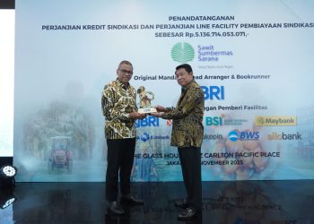 Dukung Kemajuan Industri Sawit Nasional, BRI Fasilitasi Sindikasi Kredit Rp5,2 Triliun bagi PT. Sawit Sumbermas Sarana
