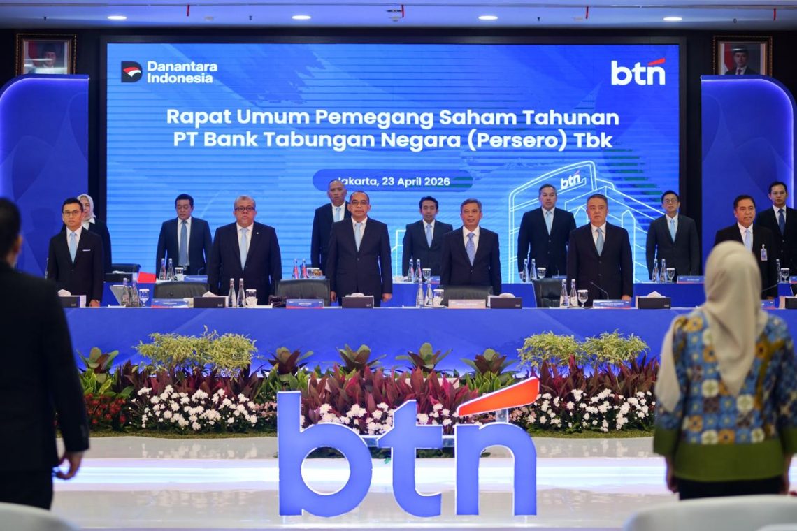 Cost of Fund Turun 16%, Laba Bersih BTN Melesat 55,84% Jadi Rp1,16 Triliun di April 2026
