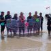 PT Timah Tbk Lakukan Restocking Kepiting di Pulau Kundur
