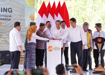 Pembangunan Kantor LPS di IKN Diresmikan oleh Presiden Jokowi