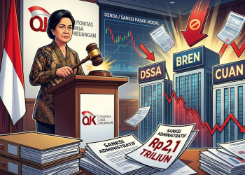 Bongkar Manipulasi Saham dan Penjatahan Semu: OJK Denda DSSA, BREN, dan CUAN Total Rp2,1 Triliun