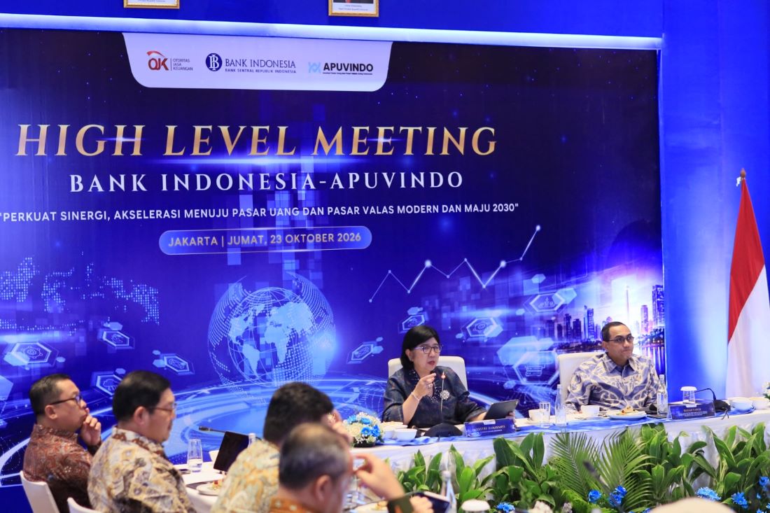 Akselerasi Pasar Uang dan Valas 2030, BI Gandeng OJK dan APUVINDO Perkuat 4 Prioritas