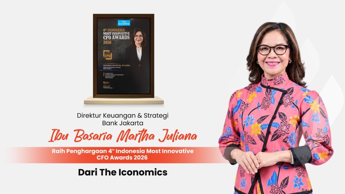 Jaga Fundamental Bisnis, Direktur Keuangan Bank Jakarta Sabet Penghargaan CFO Paling Inovatif