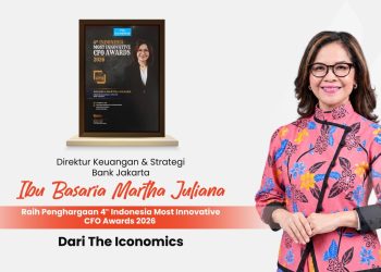 Jaga Fundamental Bisnis, Direktur Keuangan Bank Jakarta Sabet Penghargaan CFO Paling Inovatif