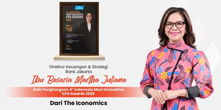 Jaga Fundamental Bisnis, Direktur Keuangan Bank Jakarta Sabet Penghargaan CFO Paling Inovatif
