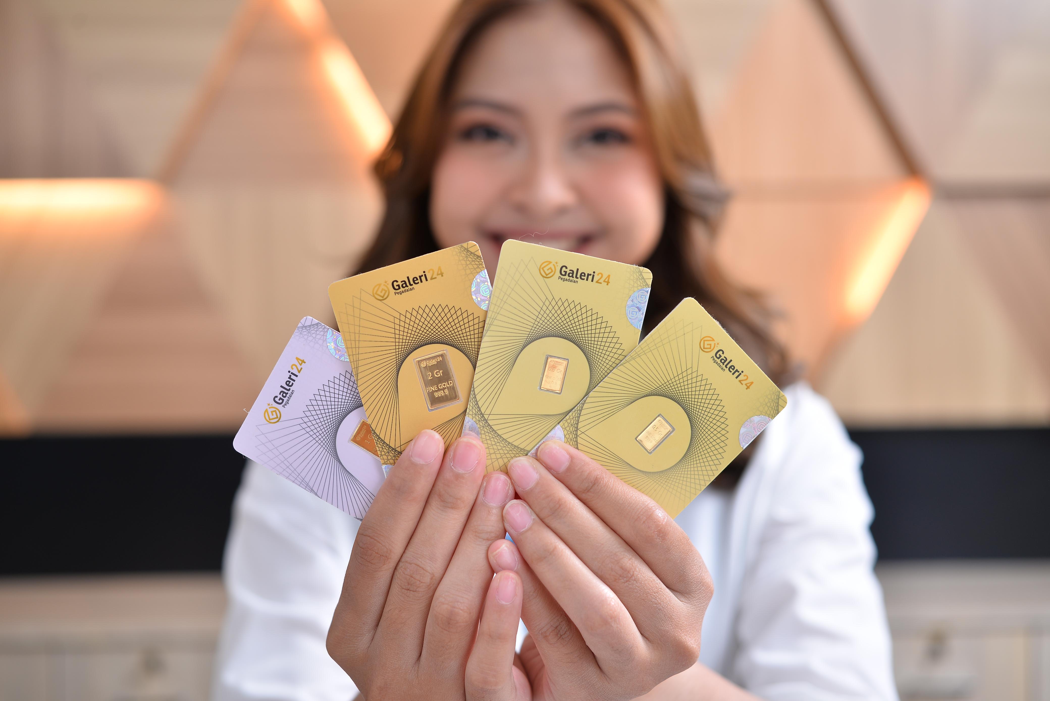 Investasi Emas Menggeliat, Penjualan Galeri 24 Tembus 6,5 Ton