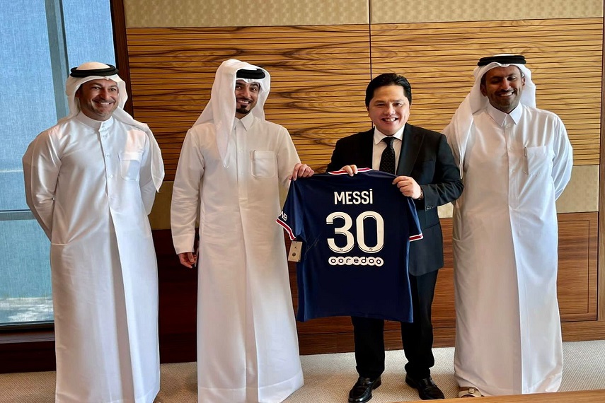 Menteri BUMN Jajaki Sejumlah Kerjasama Investasi Qatar dengan BUMN