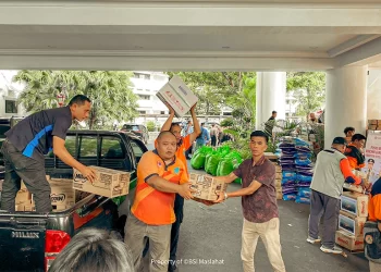 Bank BSI Salurkan Bantuan Untuk Penyintas Erupsi Gunung Ruang Kabupaten Sitaro Sulawesi Utara   