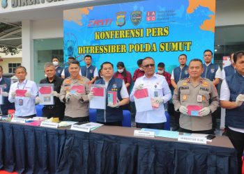 Satgas PASTI dan Polda Sumut Tangkap Sindikat Penipuan Keuangan Rp254 Juta