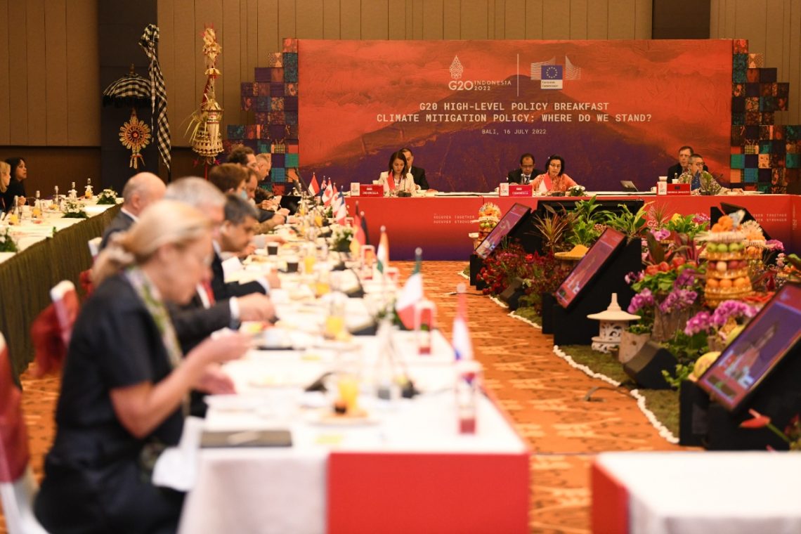 Menkeu dan Gubernur Bank Sentral G20 Cari Solusi Tingginya Emisi Global