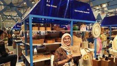 Peserta BRI UMKM EXPO(RT) Ini Olah Limbah Jati Jadi Produk Multifungsi