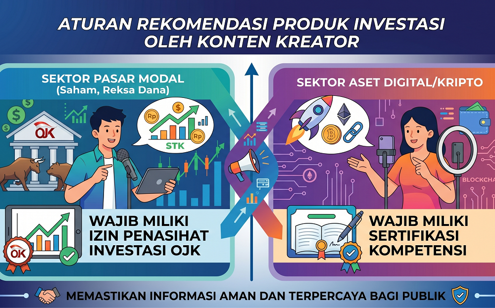 Tertibkan Financial Influencer, OJK Rilis Aturan Blokir Akun hingga Wajib Berizin