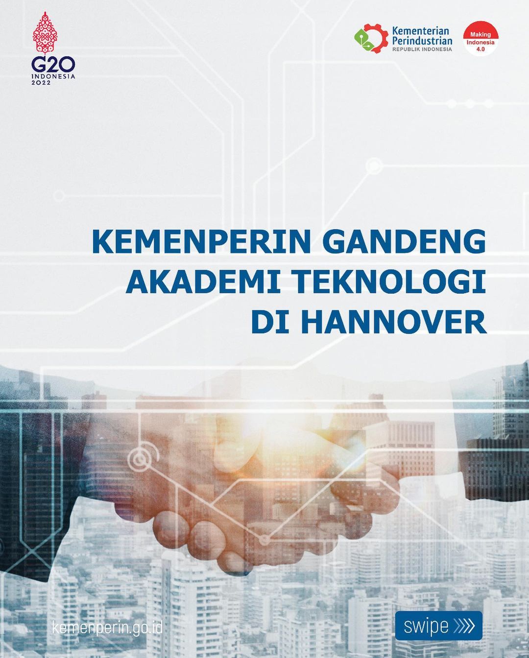 Indonesia Resmi Jadi Partner Country Hannover Messe 2023