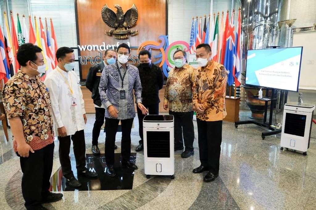 Menparekraf Harap Mesin Zerocov Bantu Percepatan Pemulihan Ekonomi Nasional