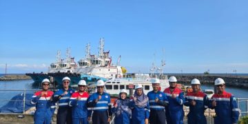 Evaluasi Standar Global, KRQA-SQC Gelar Audit Terintegrasi di PT Trans Yeong Maritime