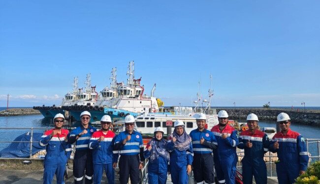 Evaluasi Standar Global, KRQA-SQC Gelar Audit Terintegrasi di PT Trans Yeong Maritime