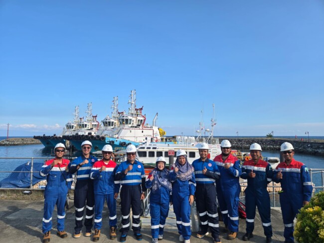 Evaluasi Standar Global, KRQA-SQC Gelar Audit Terintegrasi di PT Trans Yeong Maritime