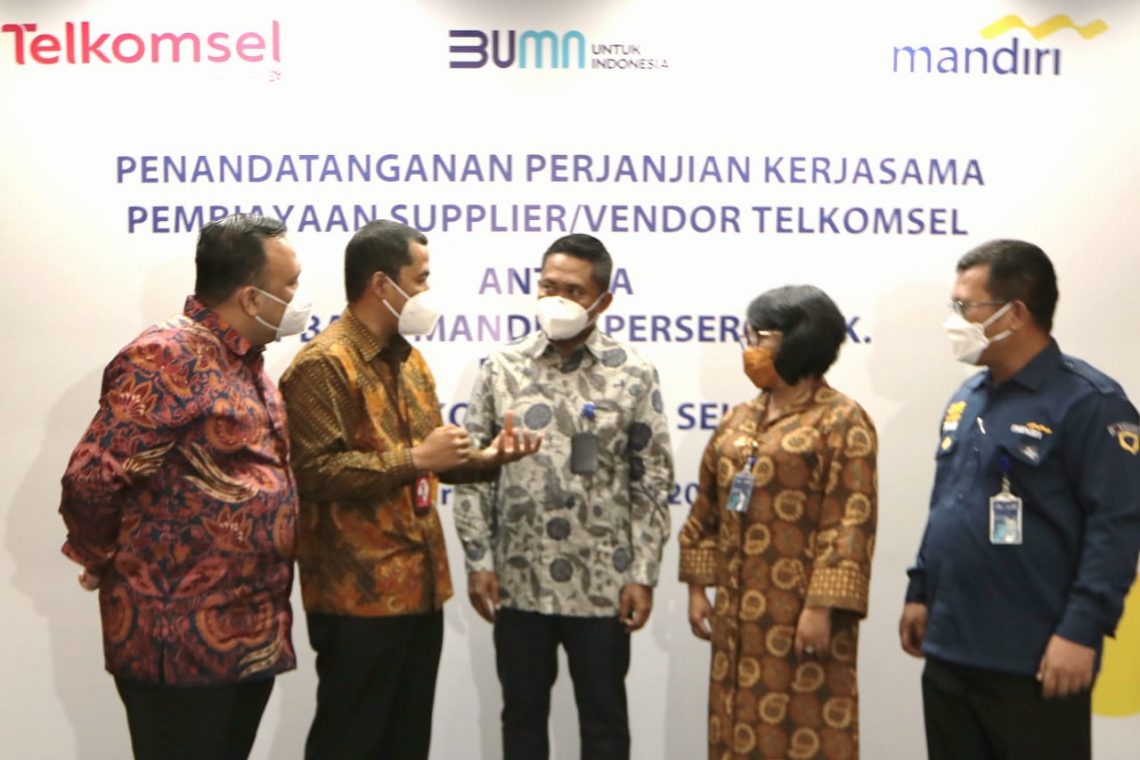Bank Mandiri Siapkan akses Modal bagi Supplier Telkomsel
