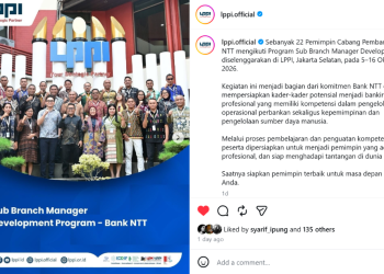 Siapkan 22 Pemimpin Cabang Pembantu: Bank NTT Gandeng LPPI Gelar Pelatihan Manajemen Eksekutif