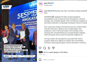 Siapkan 22 Pemimpin Cabang Pembantu: Bank NTT Gandeng LPPI Gelar Pelatihan Manajemen Eksekutif