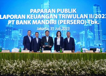 Dukung Pertumbuhan Ekonomi, Kucuran Kredit Bank Mandiri Capai Rp 1.272,07 Triliun hingga Kuartal II 2023
