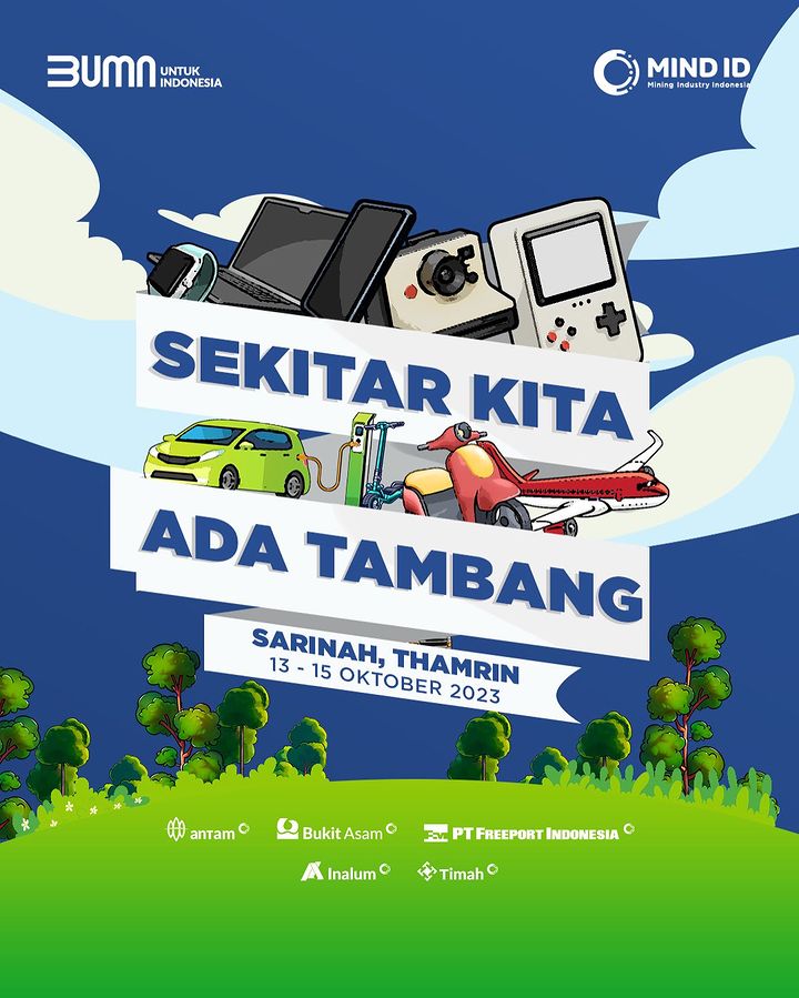 MIND ID Gelar Event Deck Booth Mystery Box di Sarinah