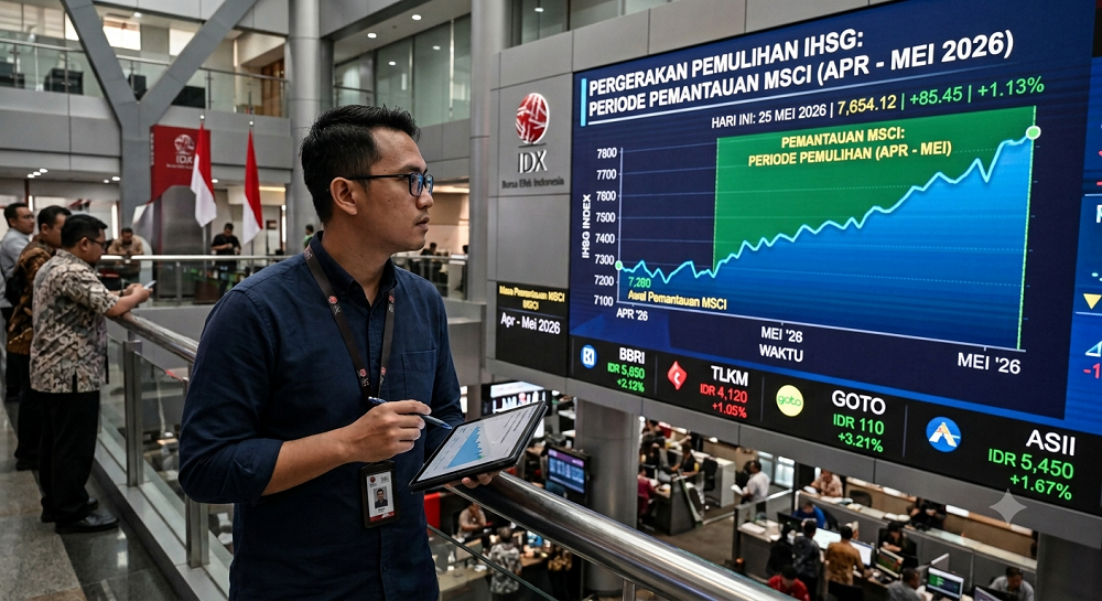 IHSG Ambles 3,56% Pasca-Pengumuman MSCI, Analis Cermati Batas Bawah Siklus 8