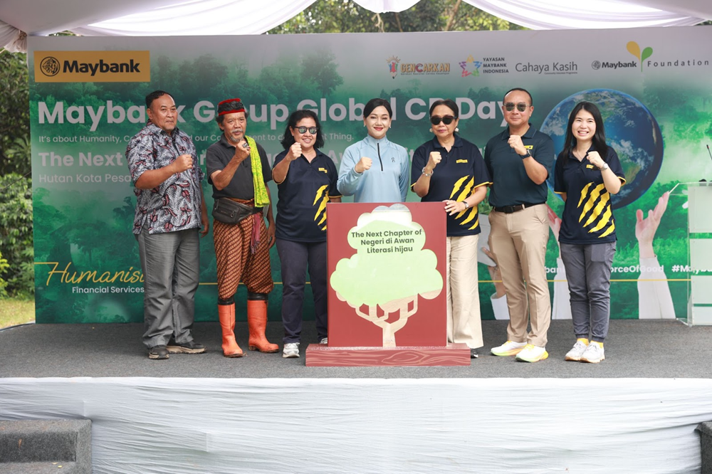 Maybank Indonesia Perluas Program Eco-Village, Tancap Gas Dukung Carbon Neutral 2030