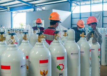 Kemenperin Pastikan Ketersediaan Tabung Gas Oksigen Medis Mencukupi