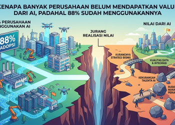 Membedah Gap Adopsi AI: Antara Investasi Teknologi dan Realisasi ROI Perusahaan