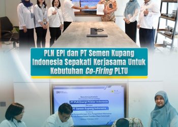 Kejar Net Zero Emission 2060, PLN EPI Kerja Sama Dengan PT Semen Kupang Indonesia
