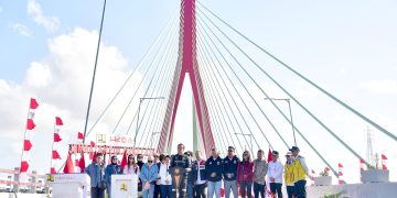 Presiden Resmikan Jembatan Pulau Balang