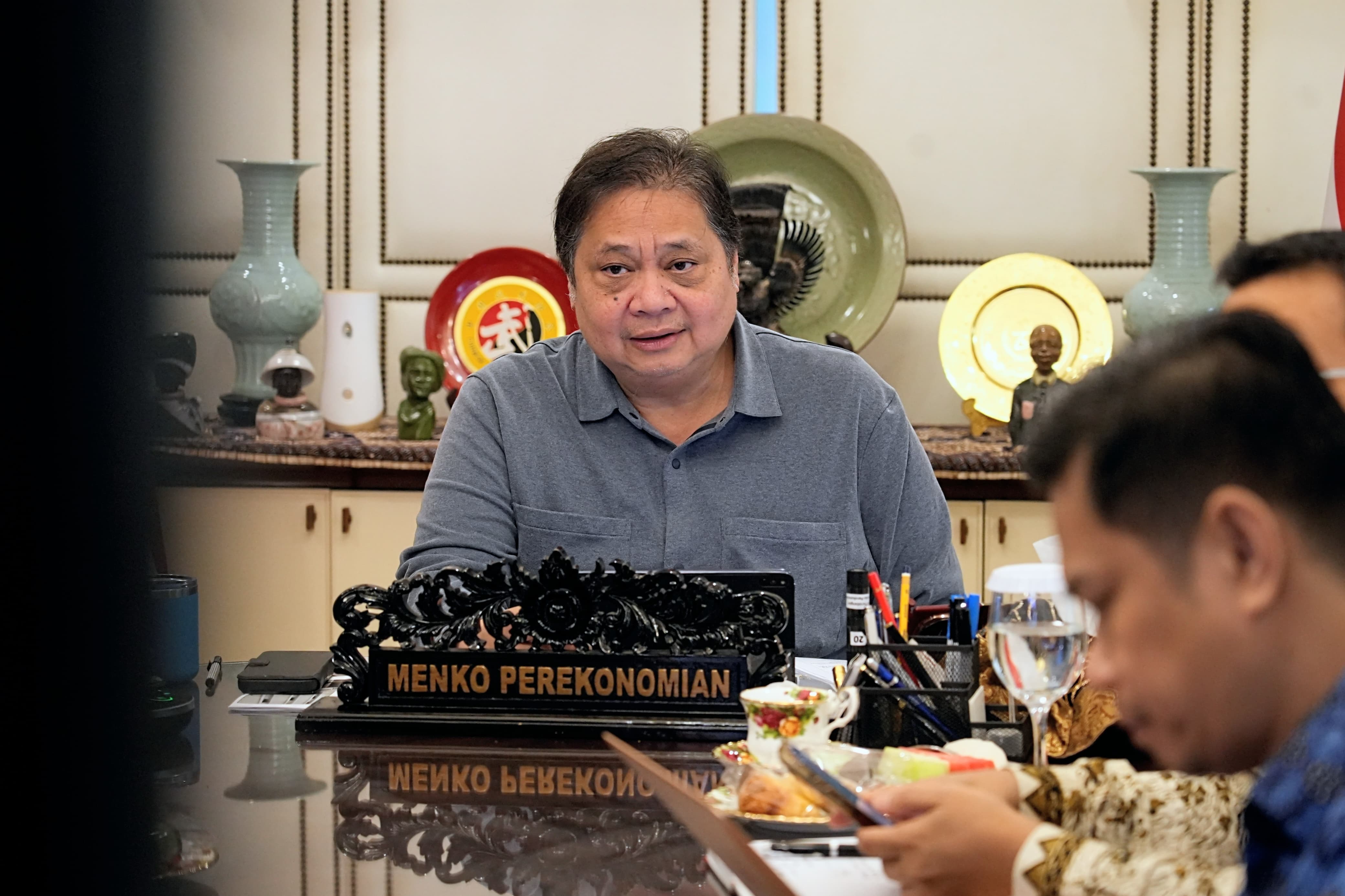 Respon Tarif Resiprokal AS, Menko Airlangga Mulai Bahas Langkah Strategis bersama Menkeu dan Gubernur BI