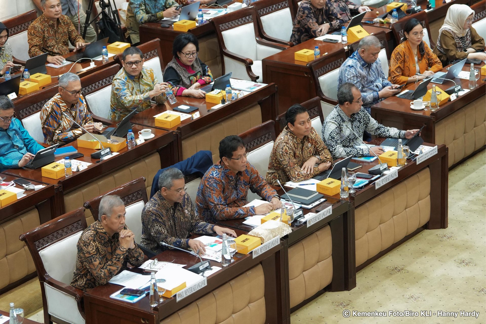 Kemenkeu Paparkan Lima Program Strategis pada Raker Komisi XI DPR RI